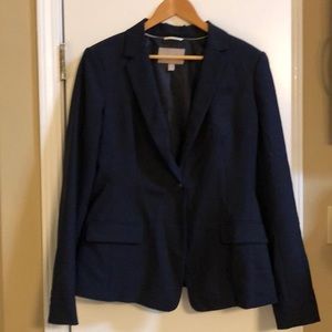 Navy blue suit jacket from Banana Republic